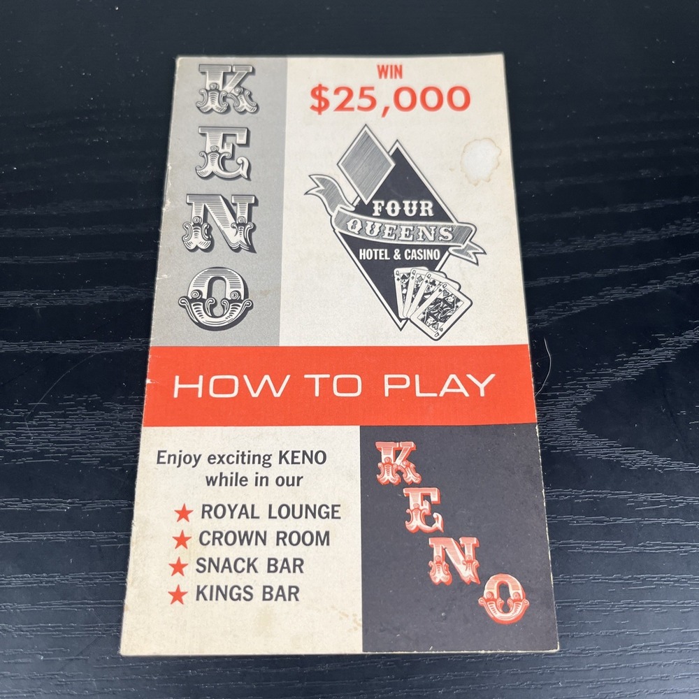 Four Queens Hotel & Casino How To play Keno